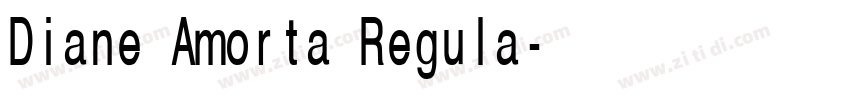 Diane Amorta Regula字体转换